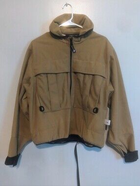 Vintage Rivers West Waterproof Tactical Fleece Jacket Mens Large USA Gadsden Tag